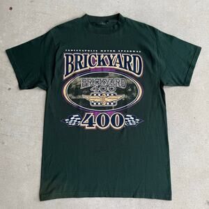Vintage Brickyard 400 Indianapolis Motor Speedway Nascar Racing Shirt Size Large